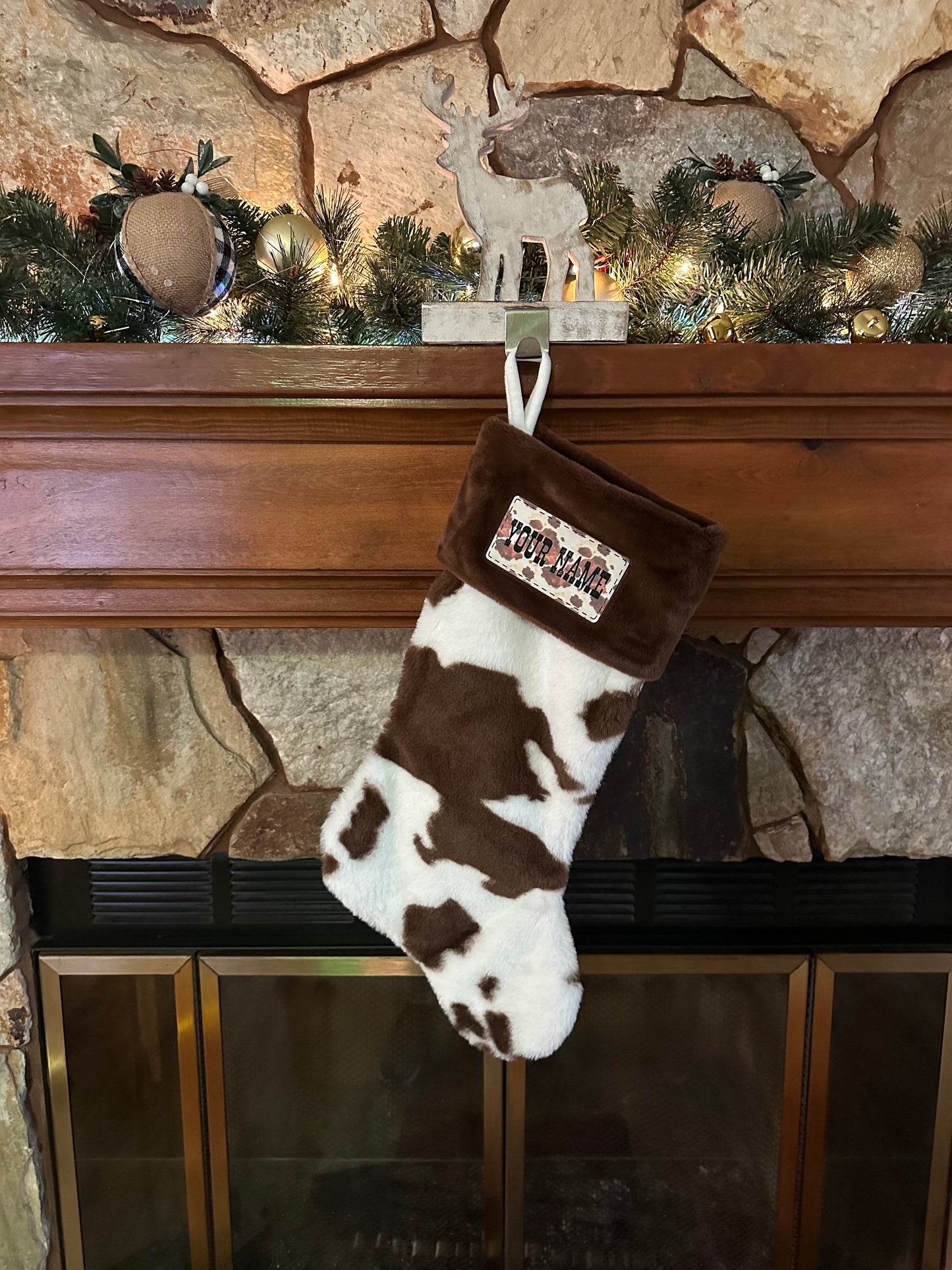 Custom Cowhide Stocking