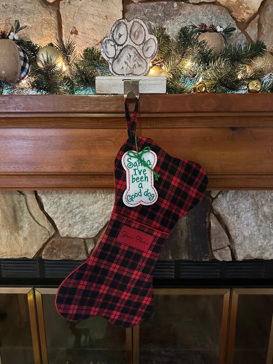 Custom Pup Stocking